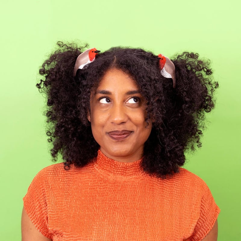 Coucou Suzette】Robin Bird ヘアクリップ | goldandbouncy