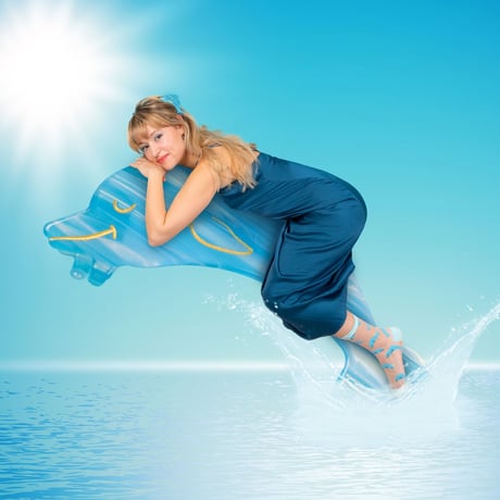【Coucou Suzette】Dolphin ヘアクリップ