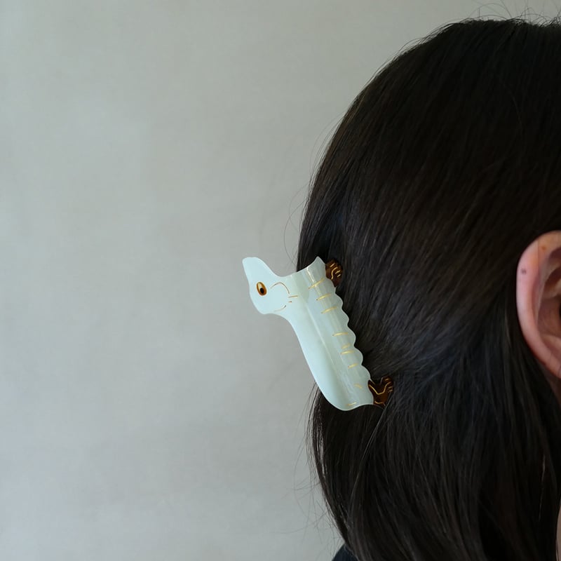 Coucou Suzette】Ghost Dachshund ヘアクリップ | goldan