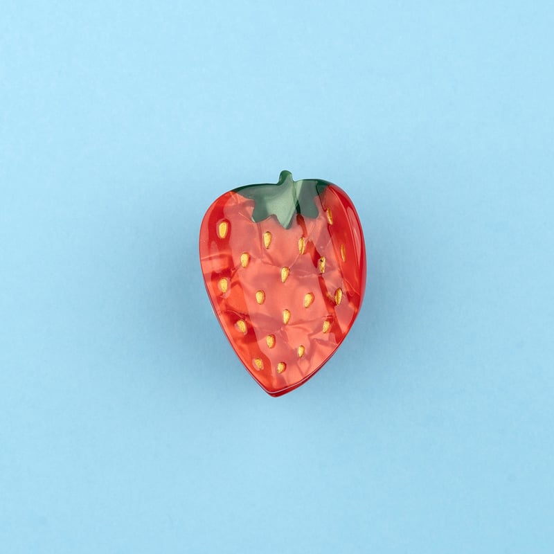 Coucou Suzette】Strawberry ヘアクリップ | goldandbouncy