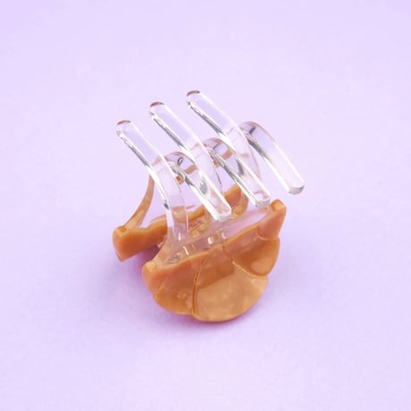 【Coucou Suzette】Mini Croissant（クロワッサン）ヘアクリップ（スモールサイズ）