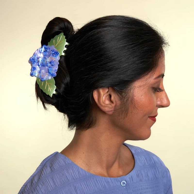 Coucou Suzette】hydrangea（アジサイ）ヘアクリップ | goldand