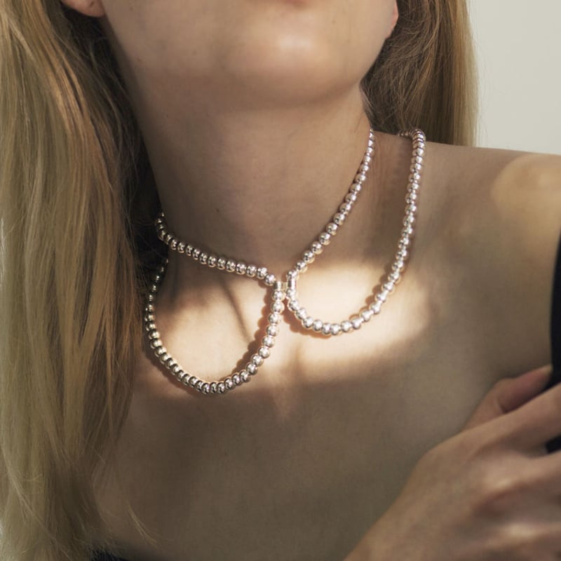 Saskia Diez】Liquid Necklace | goldandbouncy