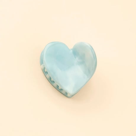 【Coucou Suzette】Mini Blue Heart ヘアクリップ