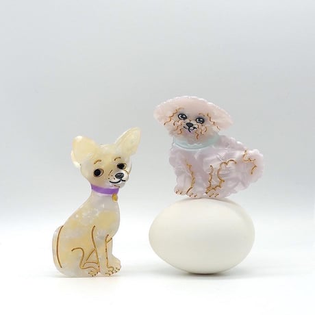 【Coucou Suzette】Bichon ヘアクリップ