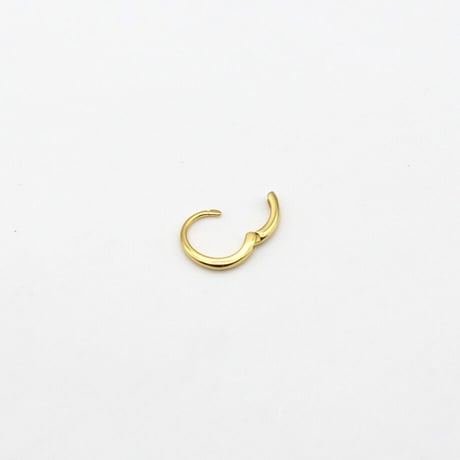 【BONVO】Flower hoop earrings