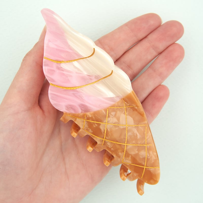 Coucou Suzette】Soft Cream ヘアクリップ | goldandbouncy