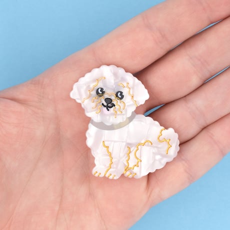 【Coucou Suzette】Bichon ミニヘアピン