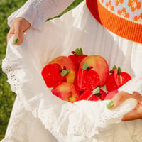 【Coucou Suzette】Apple ヘアクリップ