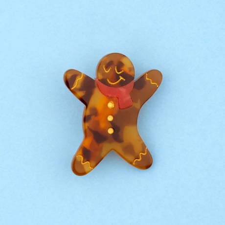 【Coucou Suzette】Gingerman ミニヘアピン