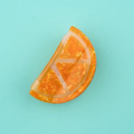 【Coucou Suzette】Orange ヘアクリップ