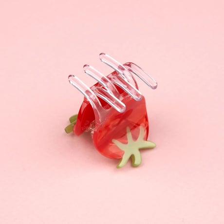 【Coucou Suzette】Mini Cherry Tomato ヘアクリップ（スモールサイズ）