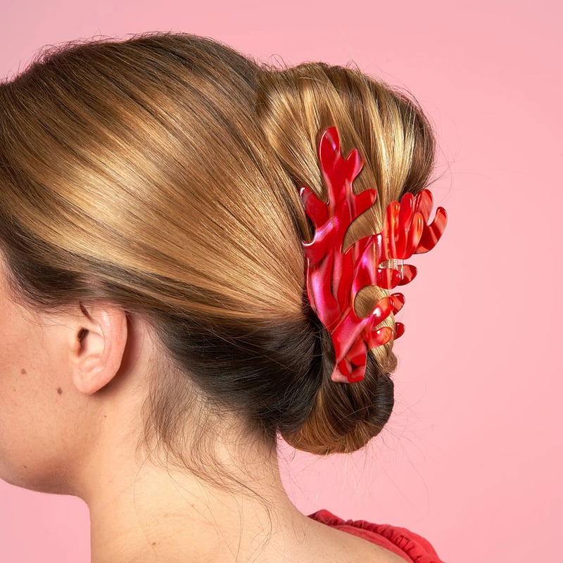 Coucou Suzette】Coral ヘアクリップ | goldandbouncy