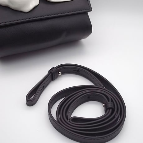 【ANDRESGALLARDO】 FLAP MINI Rabbit Head Bag ブラック