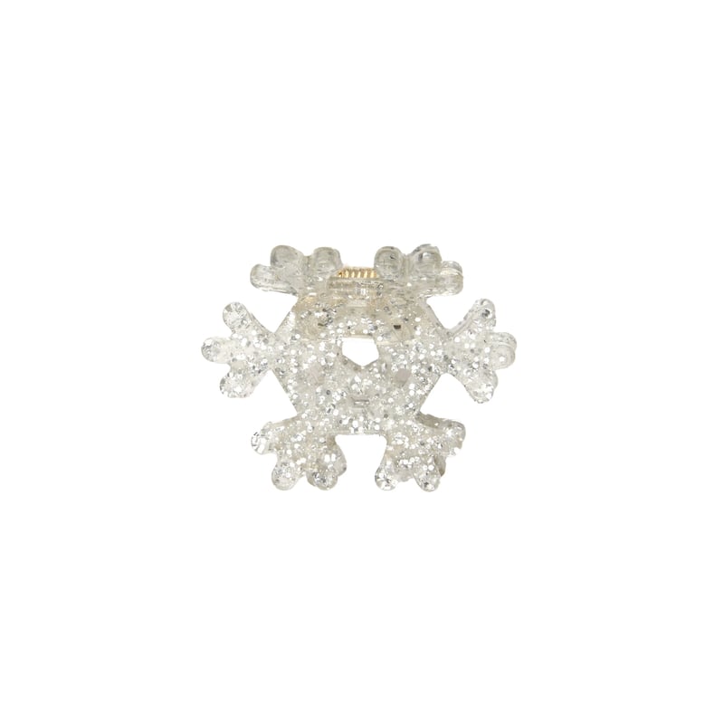 Coucou Suzette】Mini Snowflake ヘアクリップ（スモールサイズ）