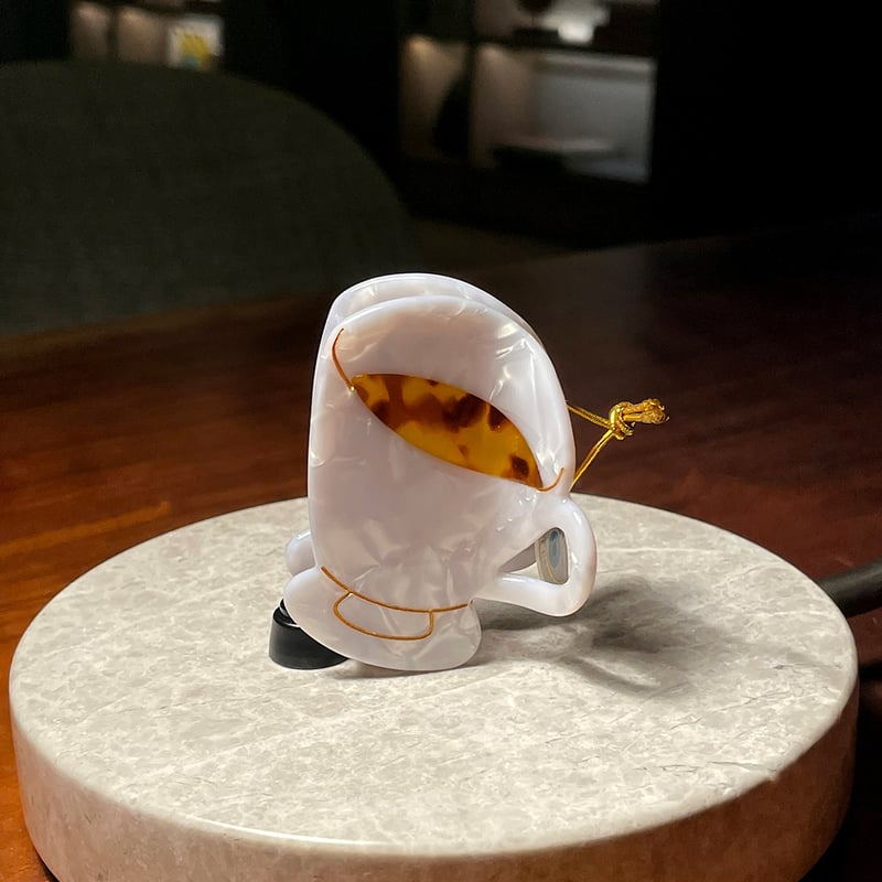 Coucou Suzette】Café ヘアクリップ | goldandbouncy