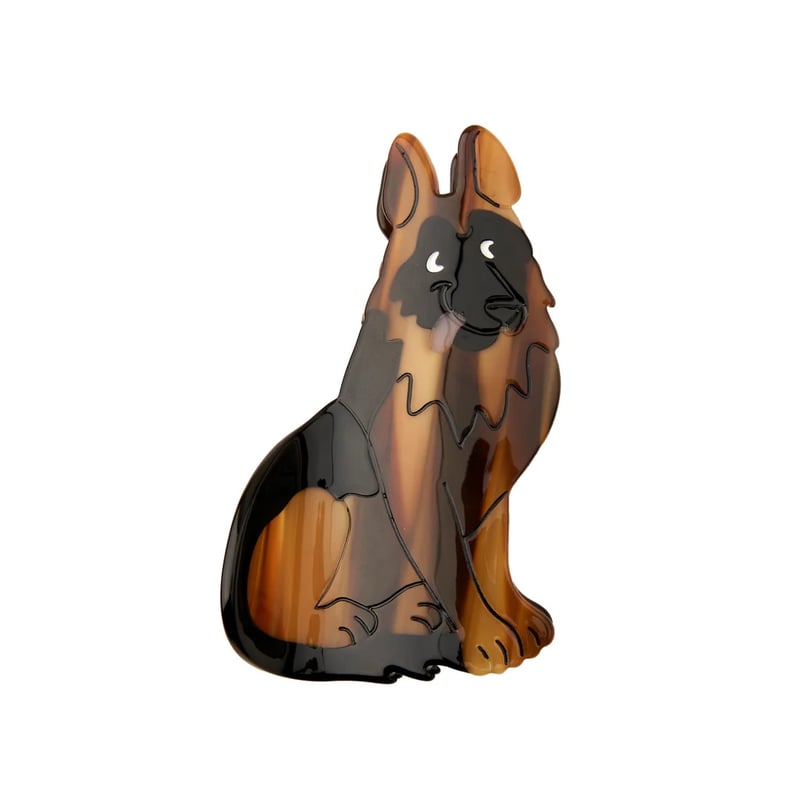 Coucou Suzette】German Shepherd ヘアクリップ | goldan