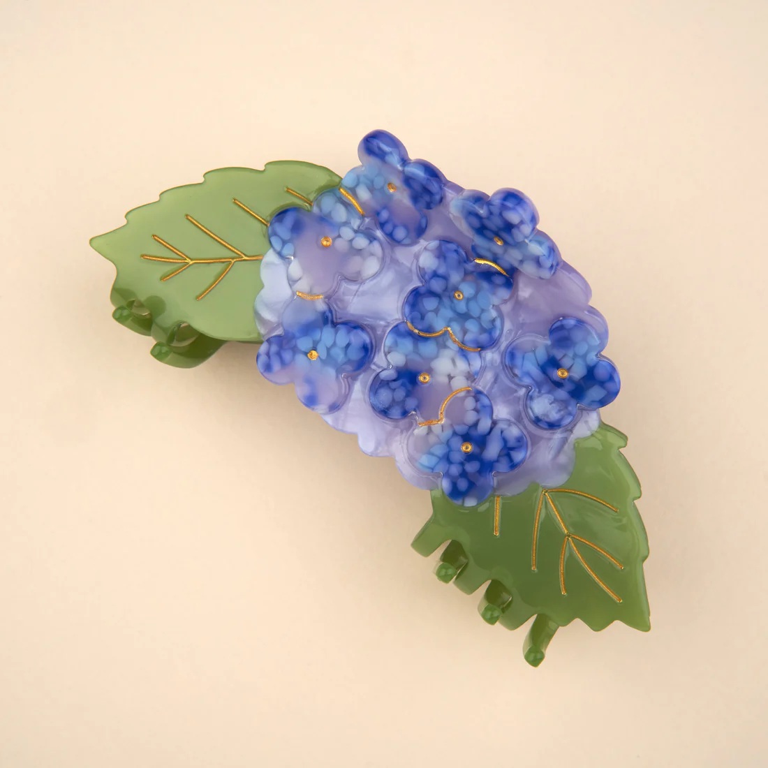 Coucou Suzette】hydrangea（アジサイ）ヘアクリップ | goldand