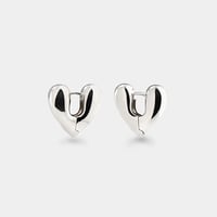 【ANNIKA INEZ】HEART HOOPS スモールピアス