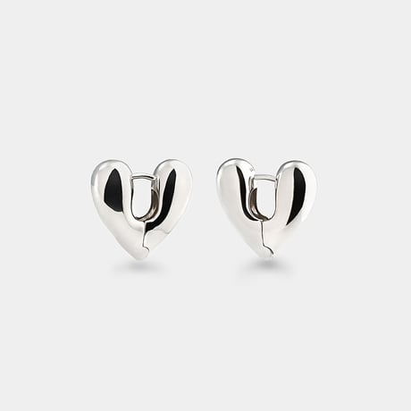 【ANNIKA INEZ】HEART HOOPS スモールピアス