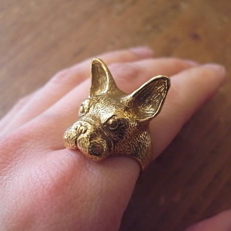 CULOYON お腹を空かせた猫　 ゴールドリング　美品♡ CULOYON お腹を空かせた猫 ゴールドリング 美品♡ リュクスな愛