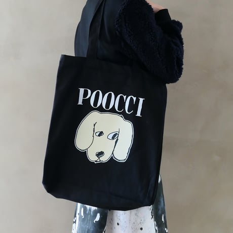 【BLACK SCORE】POOCCI Dog トートバッグ