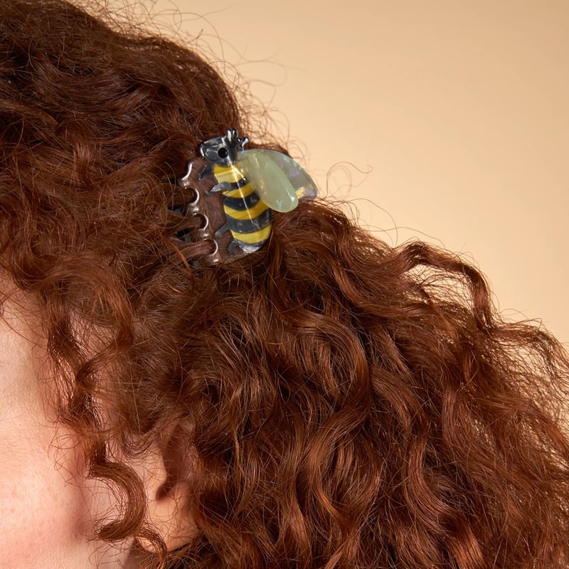 Coucou Suzette】Mini Bee ヘアクリップ | goldandbouncy