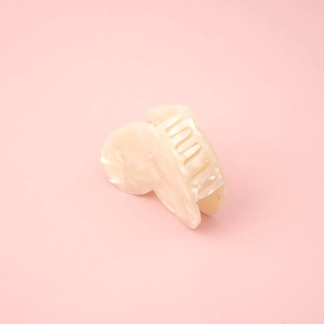 【Coucou Suzette】White Heart ヘアクリップ