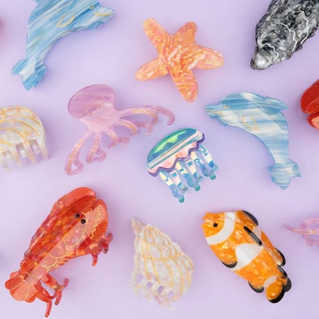 【Coucou Suzette】Jellyfish ヘアクリップ