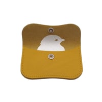 【Keecie】Mini Me　ひよこ ミニレザーポーチ　Yellow