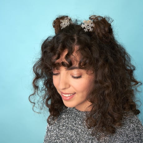 【Coucou Suzette】Mini Snowflake ヘアクリップ（スモールサイズ）
