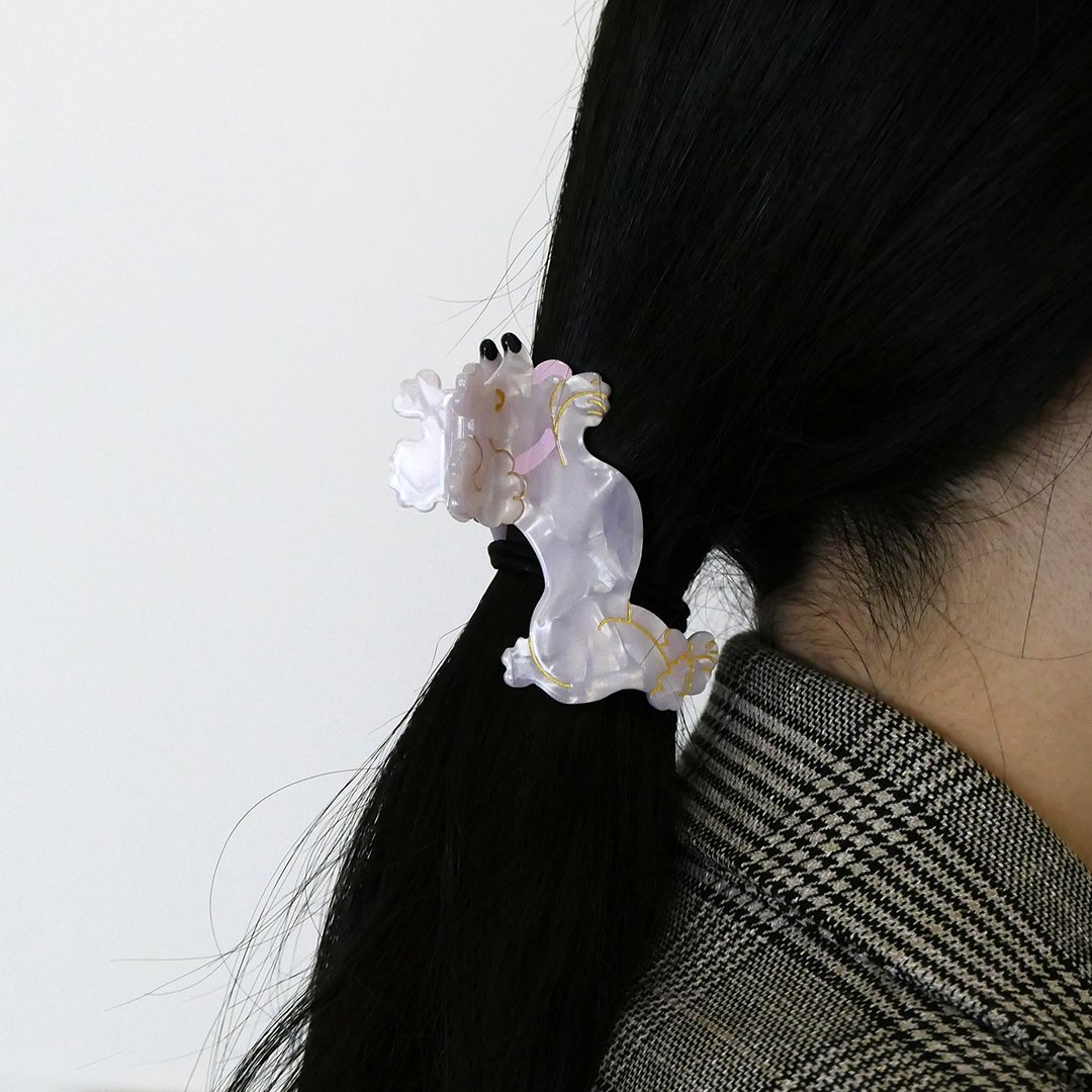 Coucou Suzette】Poodle ヘアクリップ | goldandbouncy