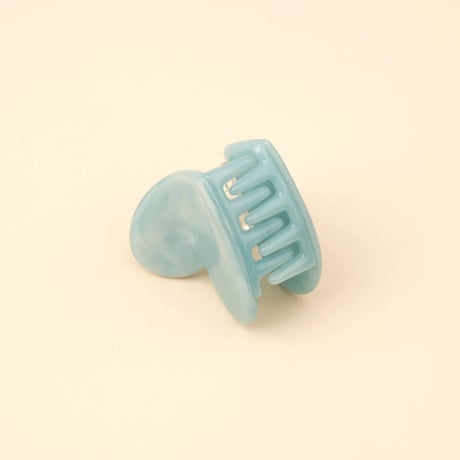 【Coucou Suzette】Mini Blue Heart ヘアクリップ