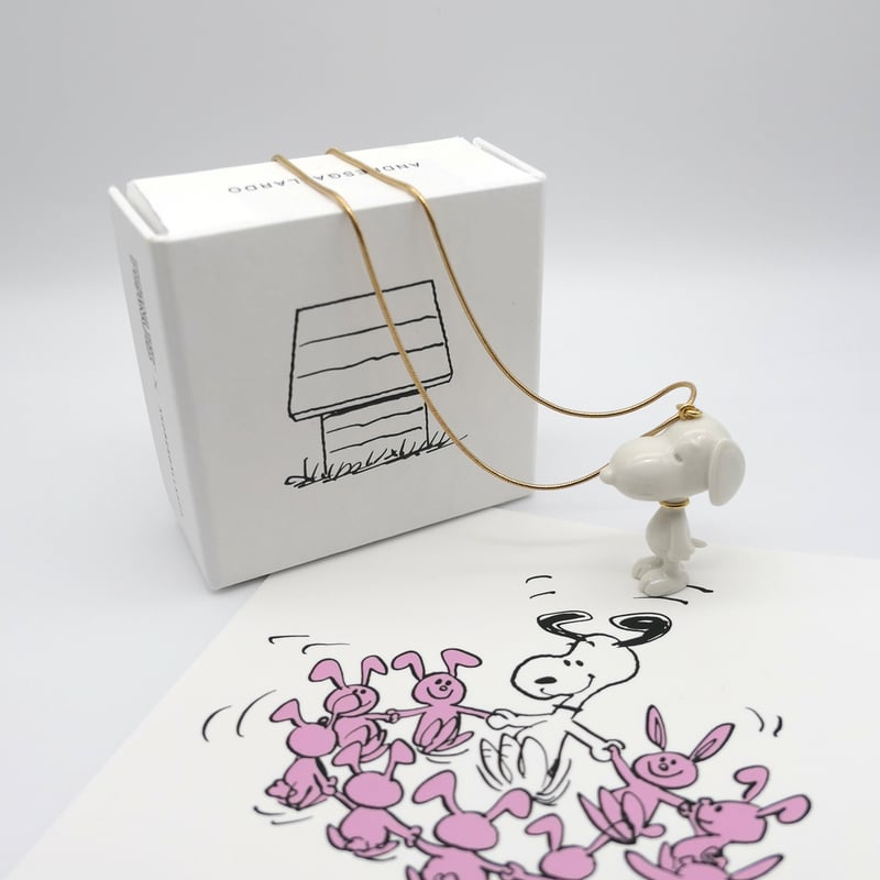 ANDRESGALLARDO】 SNOOPY PENDANT | goldandbouncy 