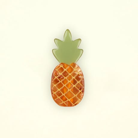 【Coucou Suzette】Pineapple ミニヘアピン