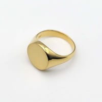 【BONVO】Signet ring　ゴールド