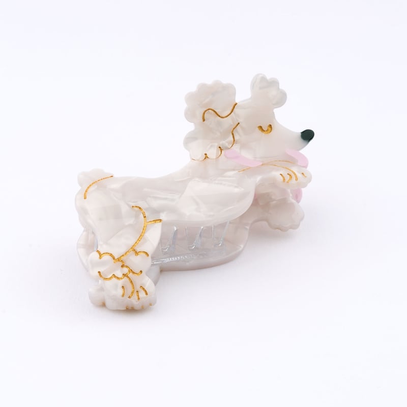 Coucou Suzette】Poodle ヘアクリップ | goldandbouncy