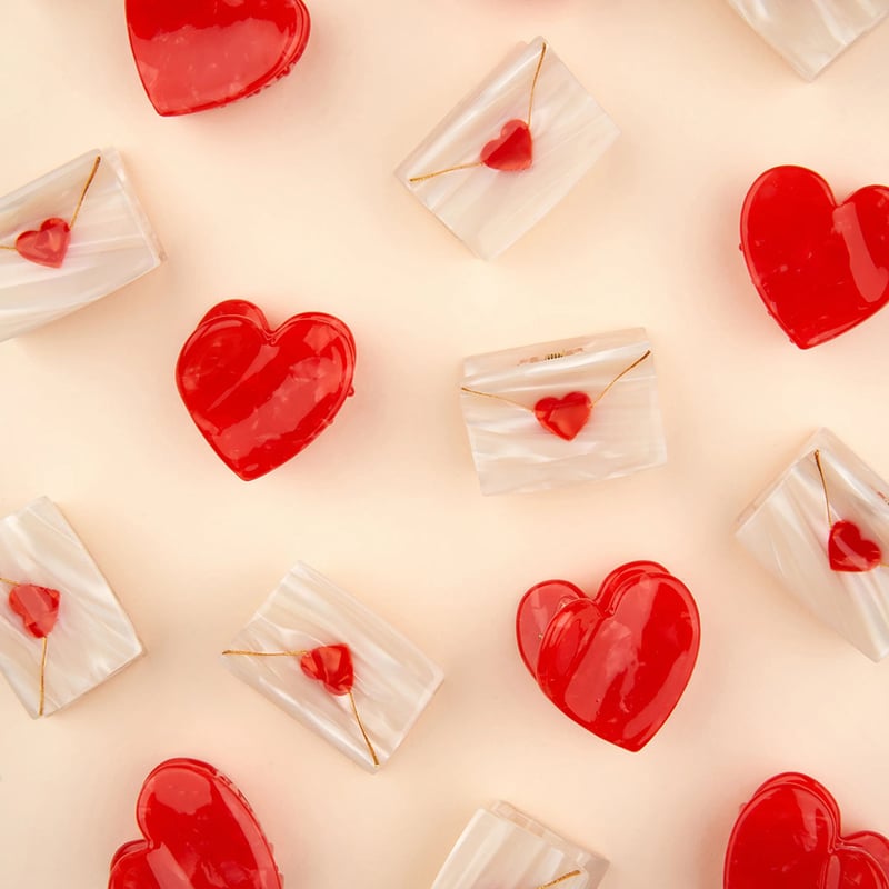 Coucou Suzette】Mini Love Letter ヘアクリップ（スモールサイズ