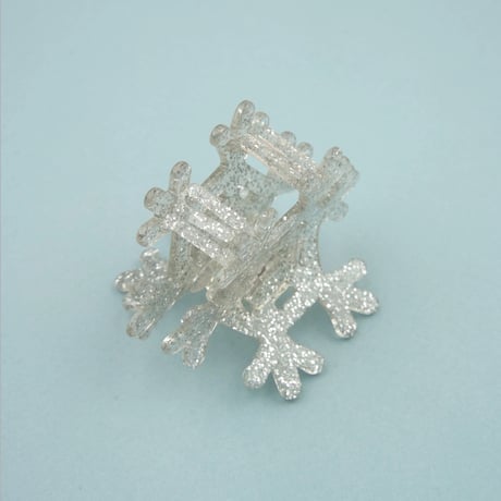 【Coucou Suzette】Snowflake ヘアクリップ