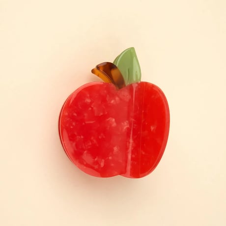 【Coucou Suzette】Apple ヘアクリップ