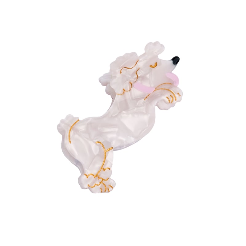 Coucou Suzette】Poodle ヘアクリップ | goldandbouncy