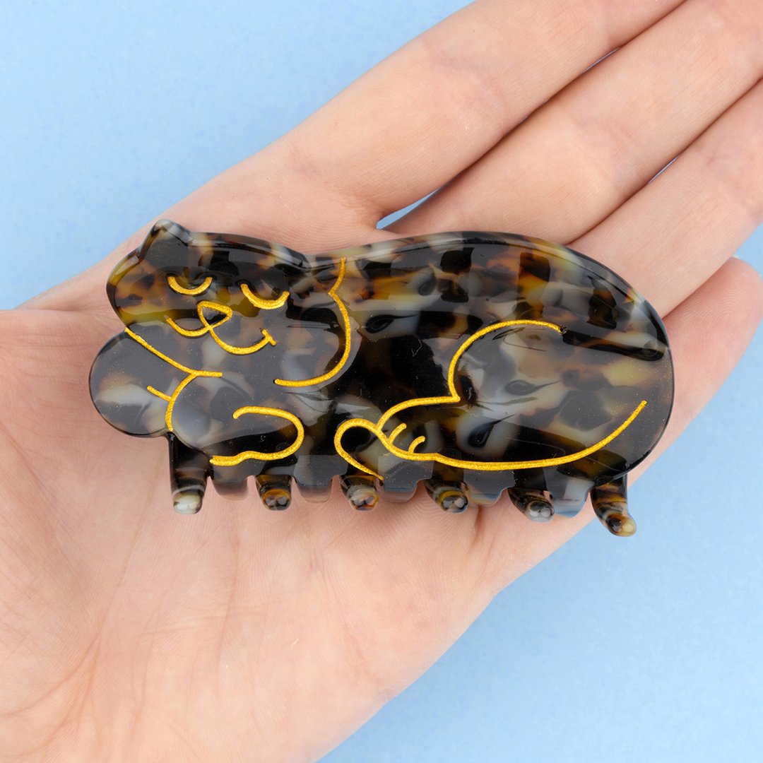Coucou Suzette】Tortoiseshell Cat ヘアクリップ(べっ甲) | Coucou Suzette】Tortoiseshell Cat ヘアクリップ(べっ甲) |