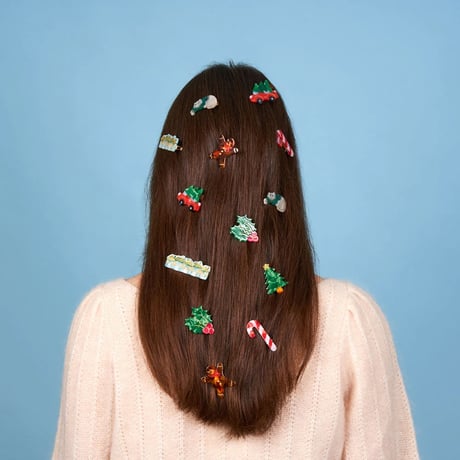 【Coucou Suzette】Gingerman ミニヘアピン
