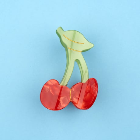 【Coucou Suzette】Cherry ヘアクリップ