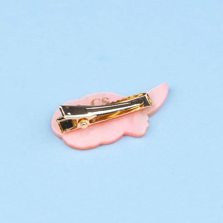 【Coucou Suzette】Pink Shrimp ミニヘアピン