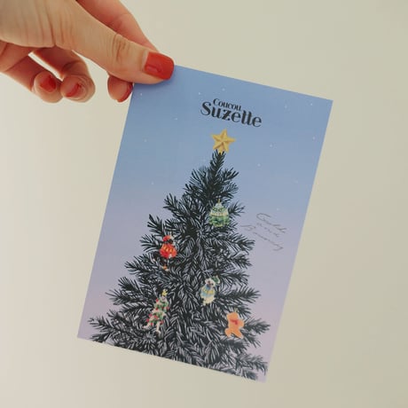 【Coucou Suzette】Fir tree man クリスマスオーナメント