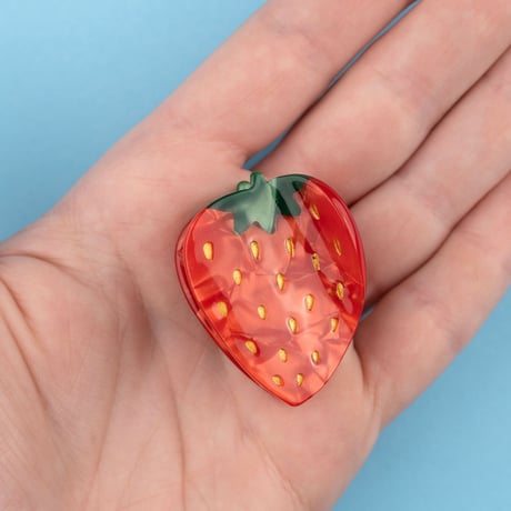【Coucou Suzette】Strawberry ヘアクリップ