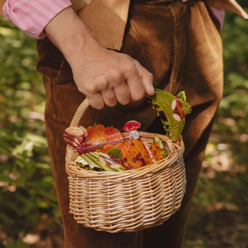 Coucou Suzette】Mini Marron ヘアクリップ（スモールサイズ） | g