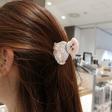 【Coucou Suzette】Bichon ヘアクリップ