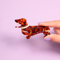 【Coucou Suzette】Dachshund ヘアクリップ